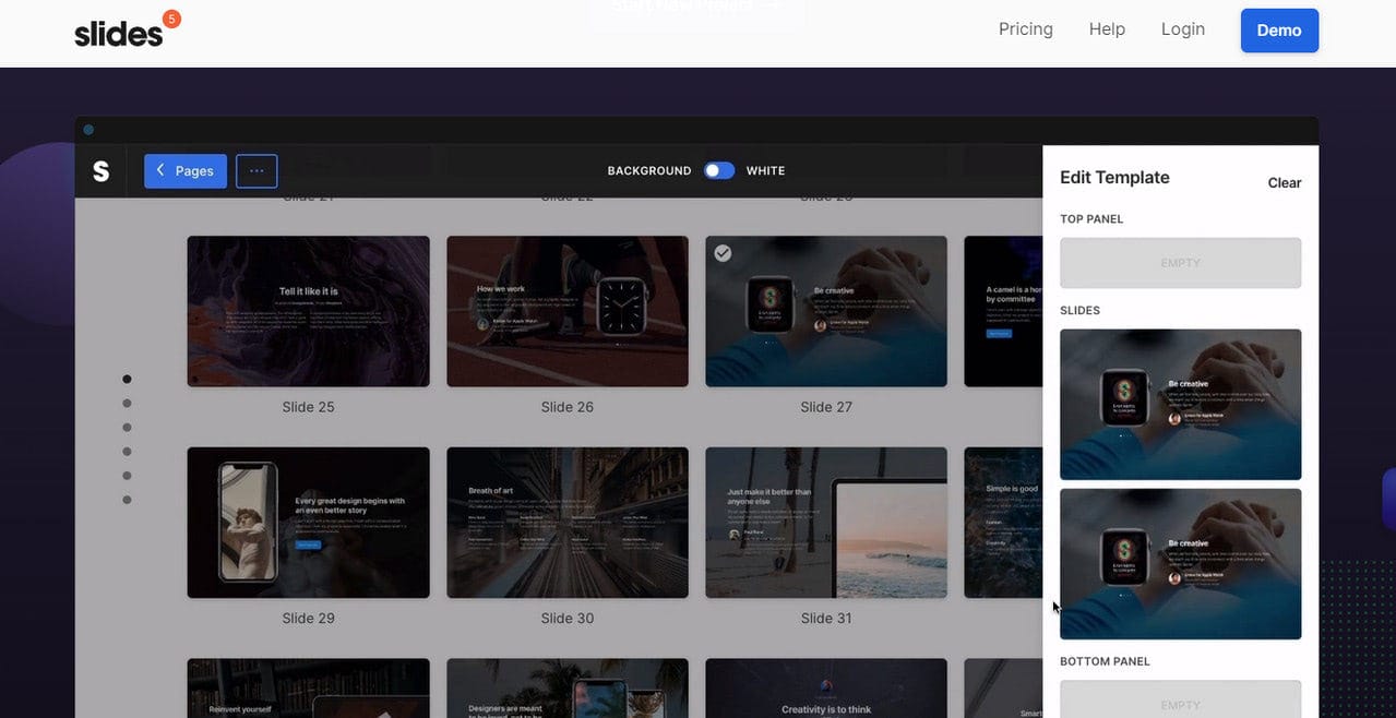 Slides – Website Builder