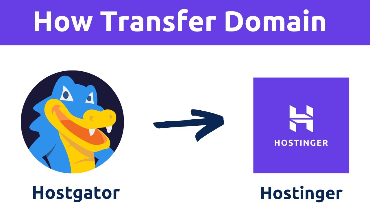 Transfer Domain Hostgator to Hostinger - YouTube