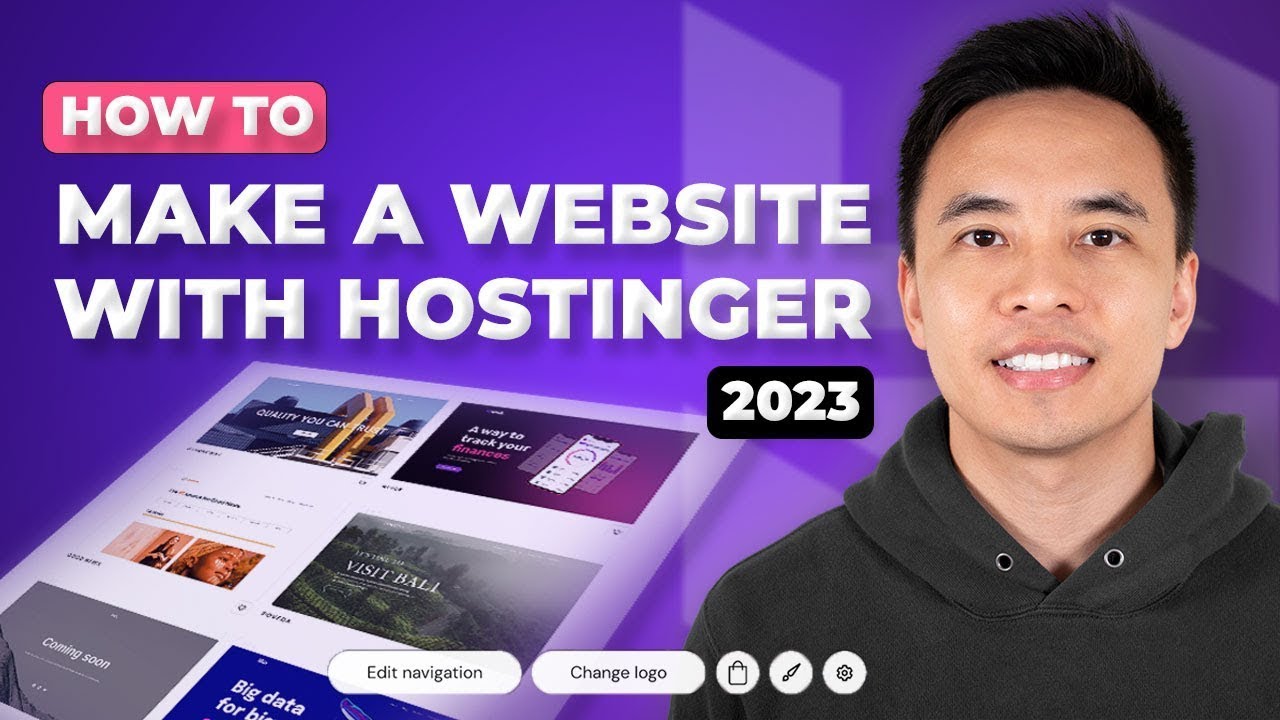 Hostinger Website Builder Tutorial - Create a Professional Website, Blog &  Online Store 2023 - YouTube