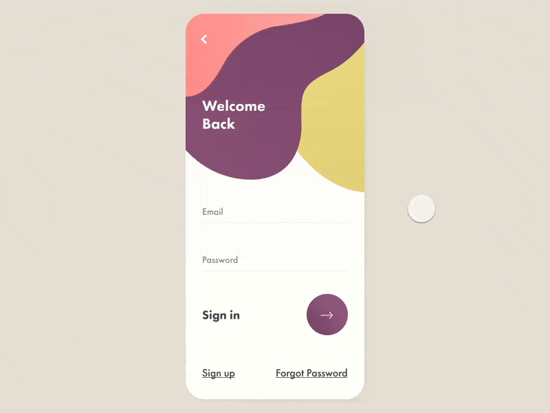 Beautiful Examples of Login Forms for Websites and Apps